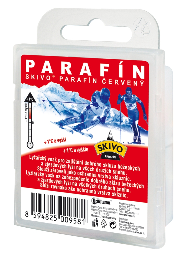 Vosk Skivo Parafn erven 40 g (+1C a vy) - Kliknutm na obrzek zavete